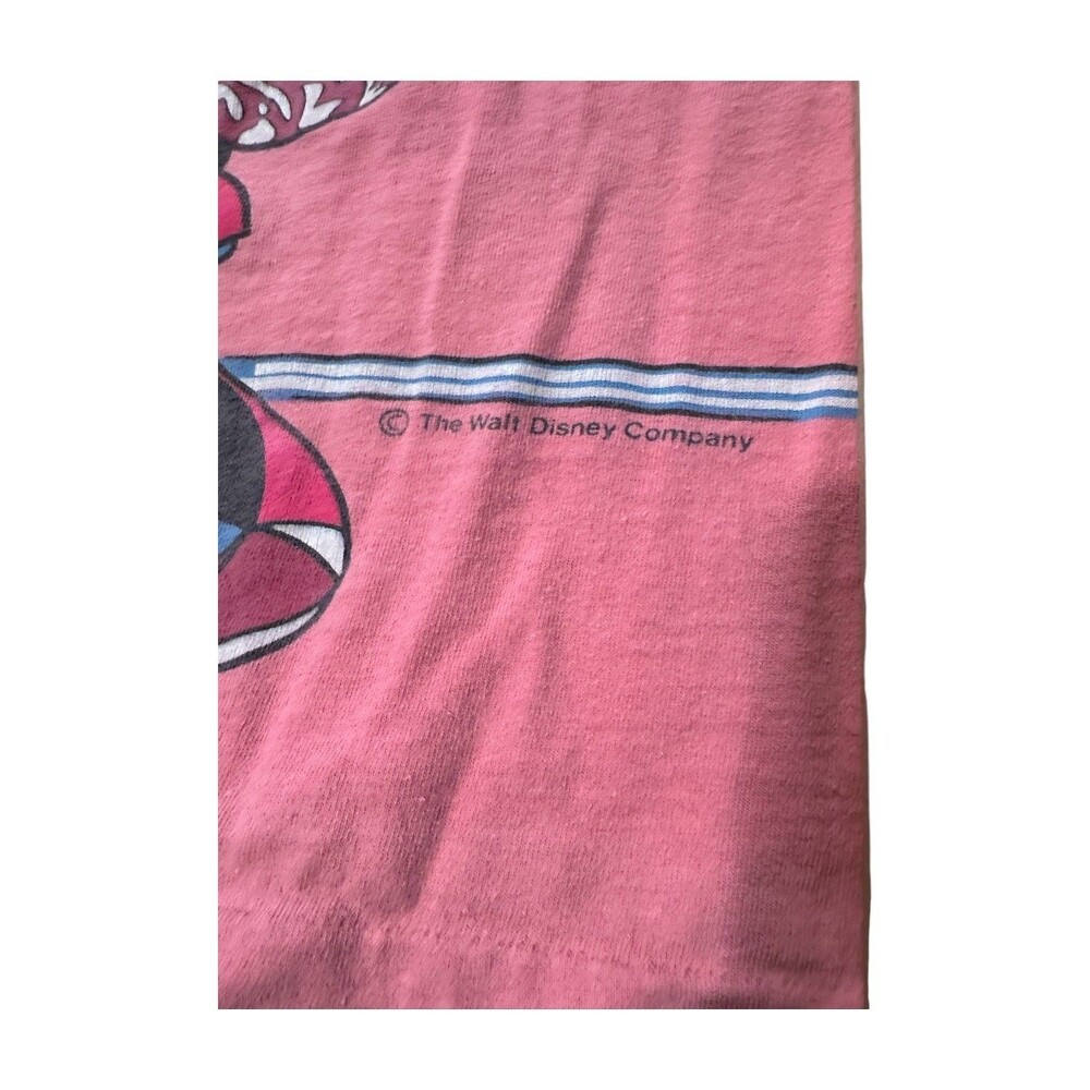 Vintage 90s Disney Minnie Mouse Lake Chelan WA Pink Womens T Shirt XXL Retro - Picture 5 of 6